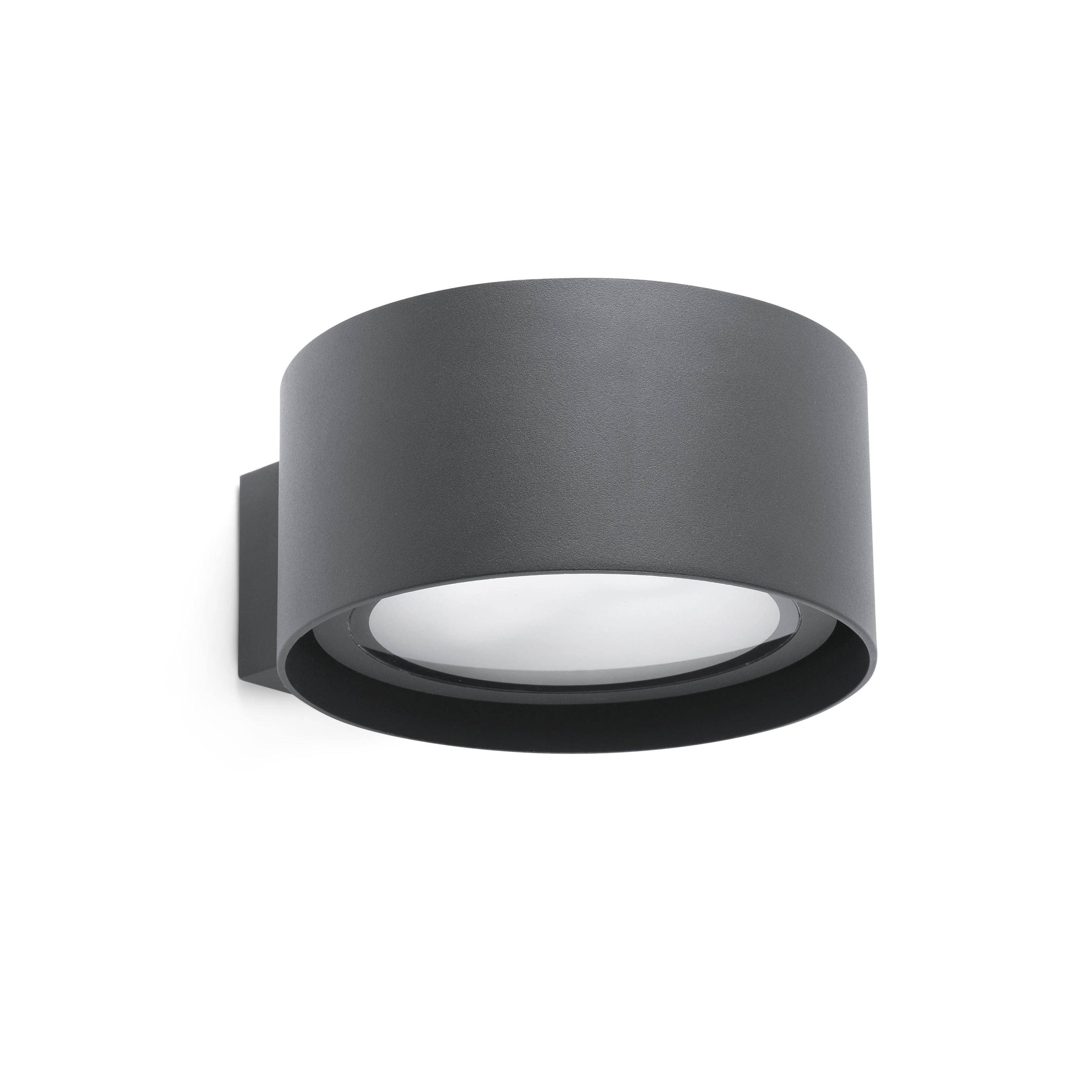 Quart LED Outdoor Wall Light Dark Grey IP54